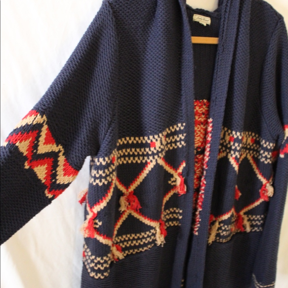 Blue sweater/cardigan